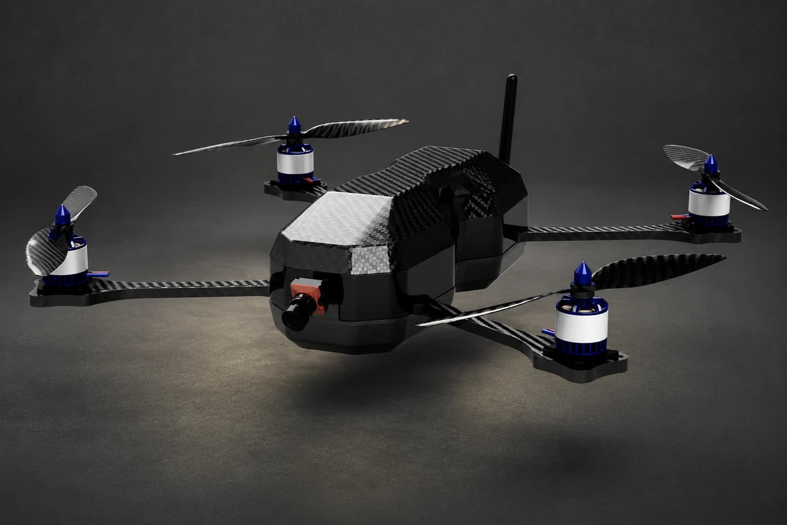 UAV airframe concept — CAD render