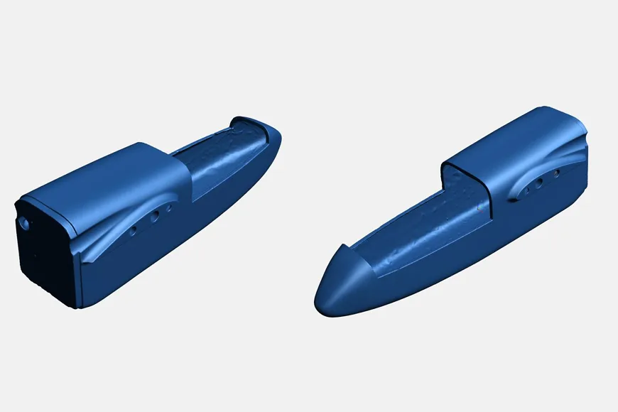 3D scan data of a composite part